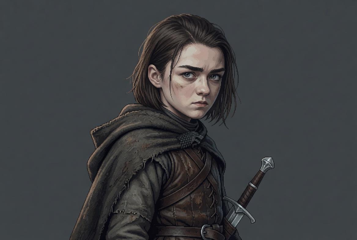 Portrait of Arya Stark