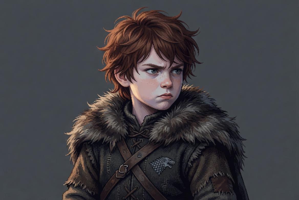 Portrait of Rickon Stark