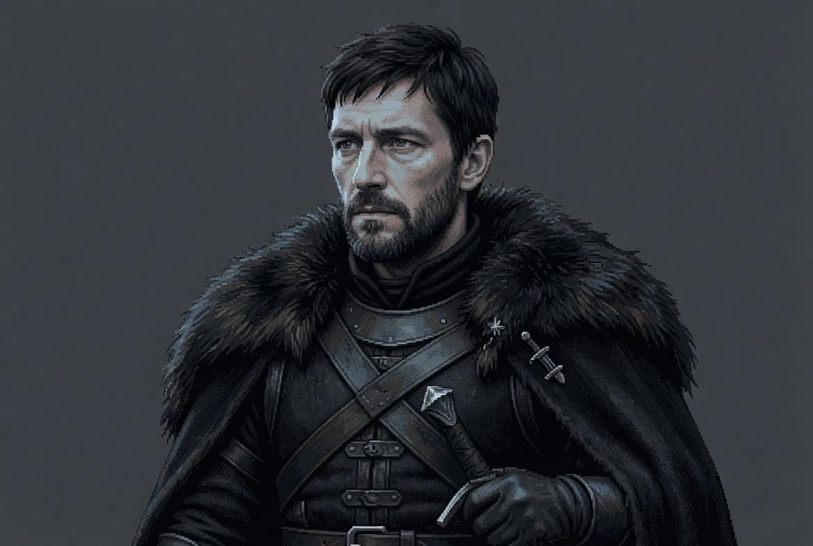 Portrait of Benjen Stark