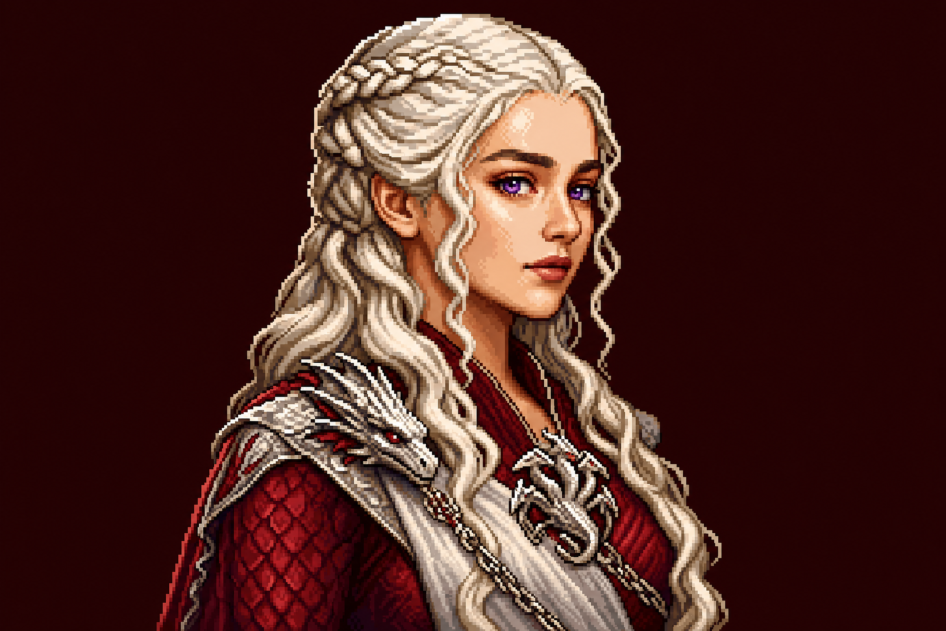 Portrait of Daenerys Targaryen